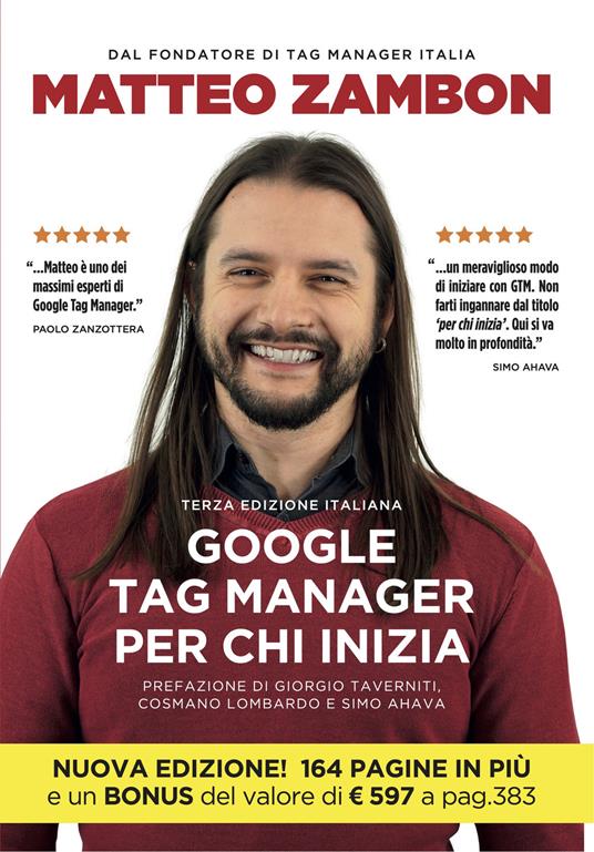 Google Tag Manager per chi inizia - Zambon Matteo - copertina