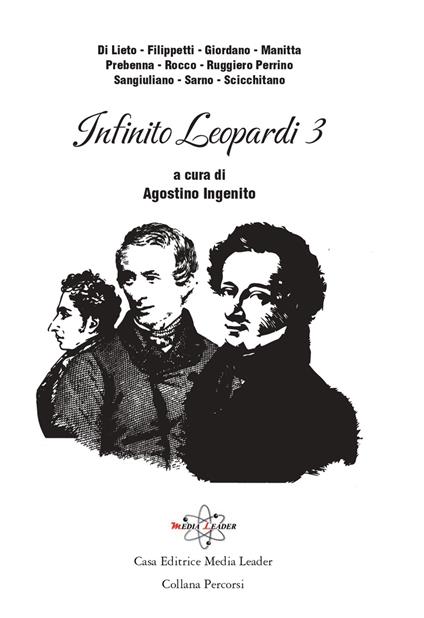 Infinito Leopardi. Vol. 3 - copertina