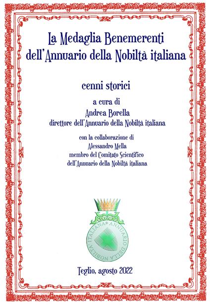 Annuario della Nobiltà Italiana (2007-2010) - copertina