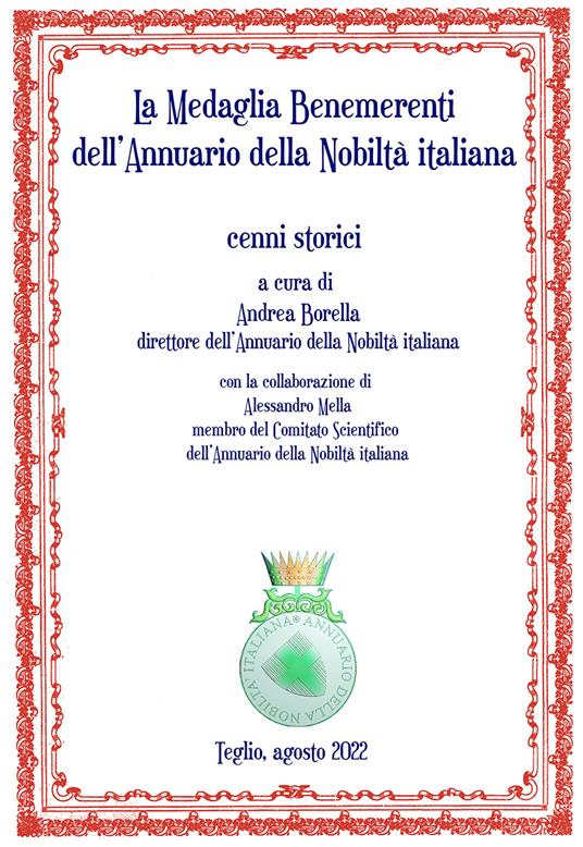 Annuario della Nobiltà Italiana (2007-2010) - copertina
