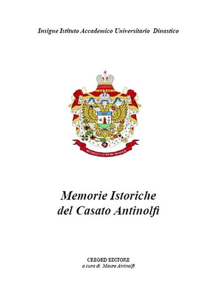 Memorie Istoriche del Casato Antinolfi - copertina