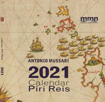 Calendar Piri Reis 2021. Portolano della Grecia - Antonio Mussari - copertina