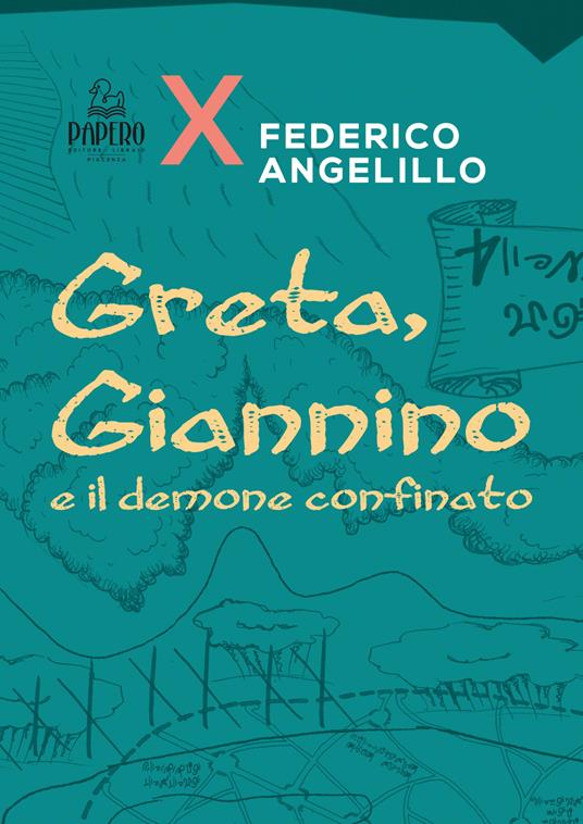 Greta, Gannino e il demone confinato - Federico Angelillo - copertina