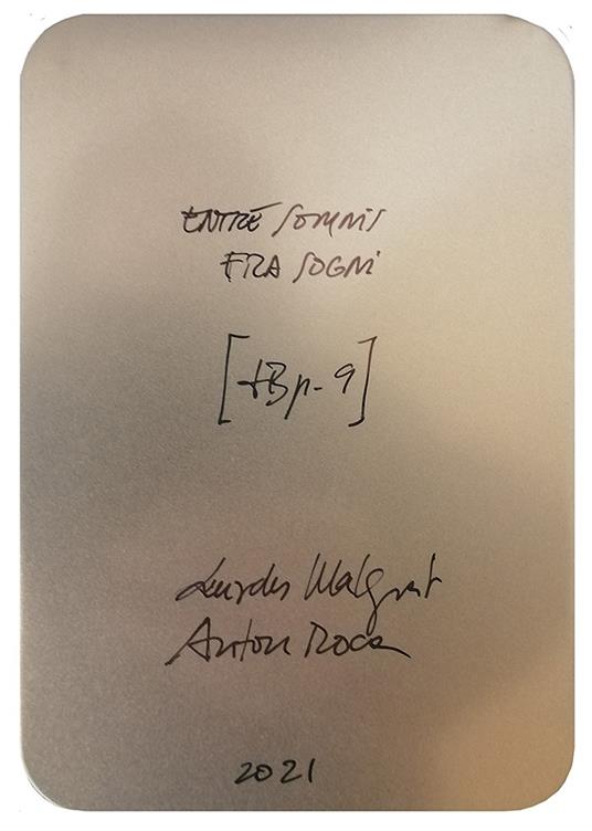 Entre somnis-Fra sogni. tBp_9. Ediz. bilingue - Lurdes Malgrat,Anton Roca - copertina