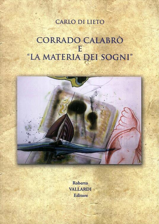 Corrado Calabrò e «la materia dei sogni» - copertina