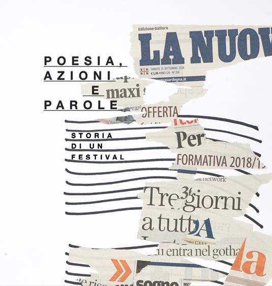 Poesia, azioni e parole. Storia di un festival. Ediz. italiana e francese - copertina