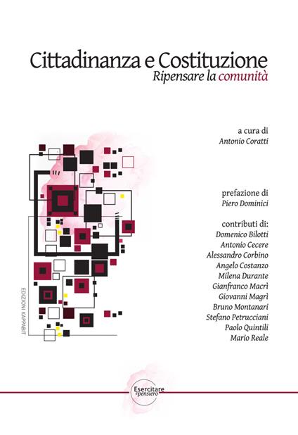 Cittadinanza e costituzione. Ripensare la comunità. Ediz. per la scuola. Con Contenuto digitale per accesso online - copertina