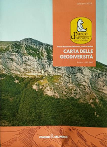 Carta delle geodiversitá. 1:100.000 - Gianluca Esposito,Vania Mancinelli,Enrico Miccadei - copertina