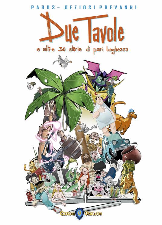 Due tavole ed altre 30 storie di pari lunghezza - Pabus - copertina