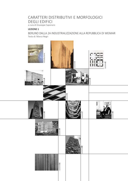Caratteri distributivi e morfologici degli edifici. Vol. 1 - Marco Negri,Giuseppe Saponaro - ebook