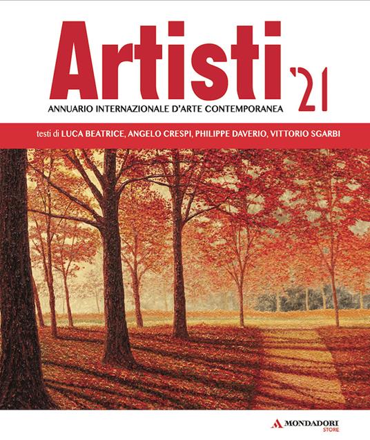 Artisti '21. Annuario internazionale d'arte contemporanea - copertina