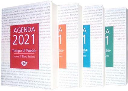 Tempo di poesia. Agenda 2021 - copertina