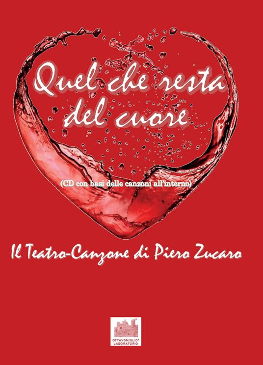 Quel che resta del cuore. Il teatro-canzone di Piero Zucaro. Con CD-Audio - Piero Zucaro - copertina