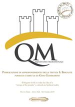 QM. Questione meridionale (2019). Vol. 9