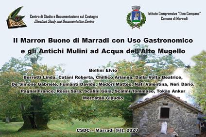 Il Marron Buono di Marradi con uso gastronomico e gli antichi mulini ad acqua dell'Alto Mugello. Ediz. illustrata - Elvio Bellini - copertina