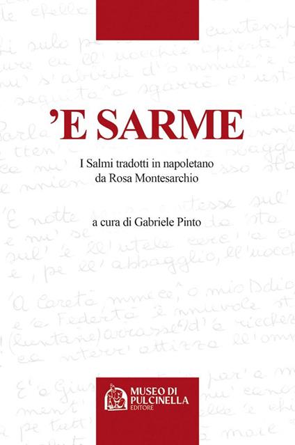 'E Sarme. I salmi tradotti in napoletano da Rosa Montesarcio - copertina