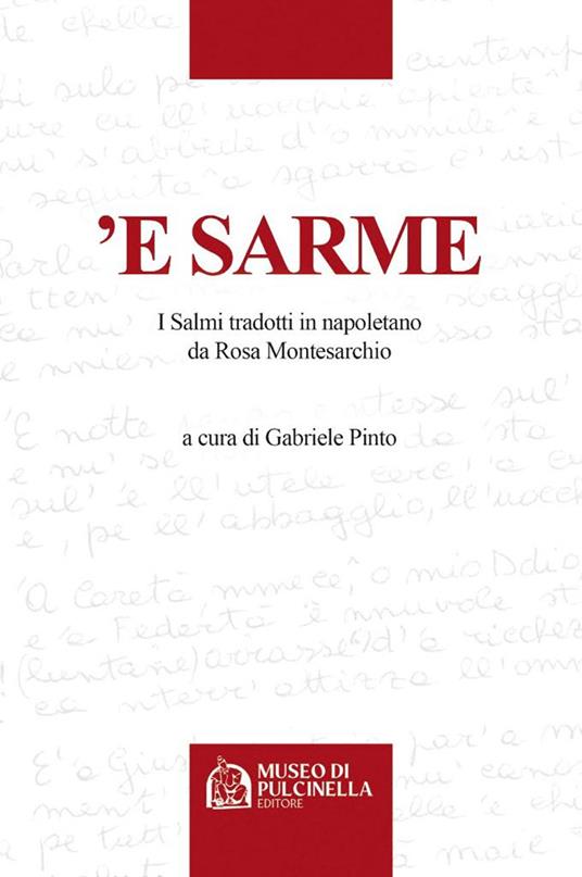 'E Sarme. I salmi tradotti in napoletano da Rosa Montesarcio - copertina