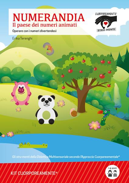 Kit Numerandia. Il paese dei numeri animati: operare con i numeri divertendosi. Con Libro - Erika Terenghi - copertina