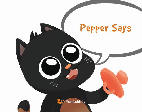 Pepper says. Ediz. illustrata - Tiziana Raponi - copertina