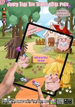 Fairy tale the three little pigs