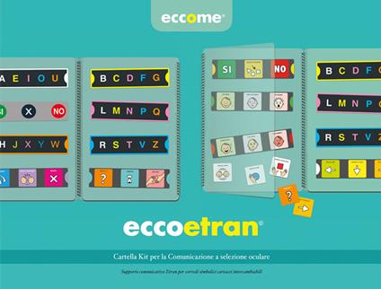 EccoEtran. Cartella kit per la comunicazione a selezione oculare. Ediz. multilingue - copertina
