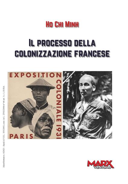 Il processo della colonizzazione francese - Ho Chi Minh - copertina