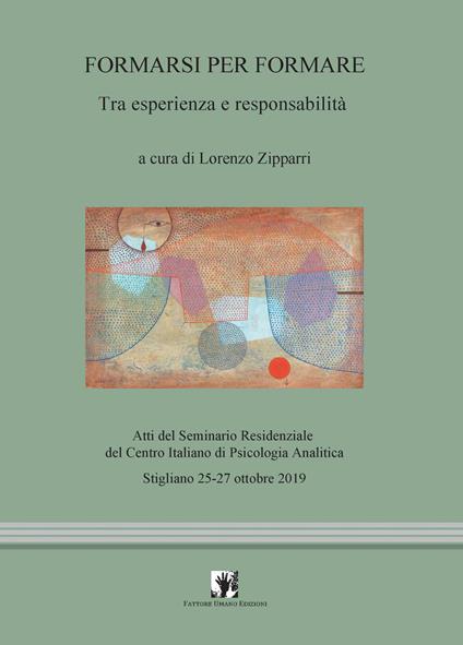 Formarsi per formare. Tra esperienza e responsabilità - copertina