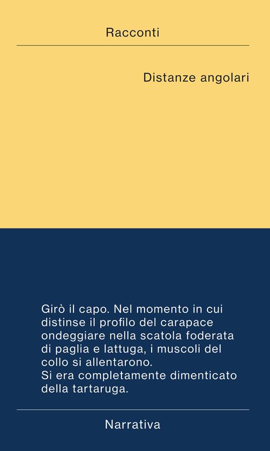 Distanze angolari - copertina