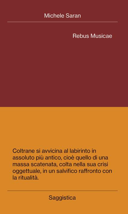 Rebus musicae - Michele Saran - copertina
