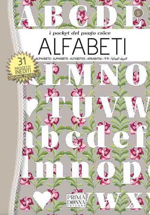 I pocket del punto croce. Alfabeti. Ediz. multilingue - copertina
