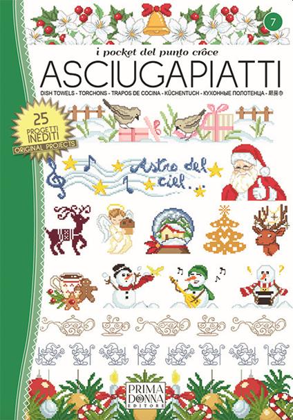 Asciugapiatti. Natalizi. Ediz. multilingue - copertina