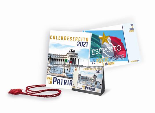 CalendEsercito 2021. Per la patria. Pacchetto bronze - copertina