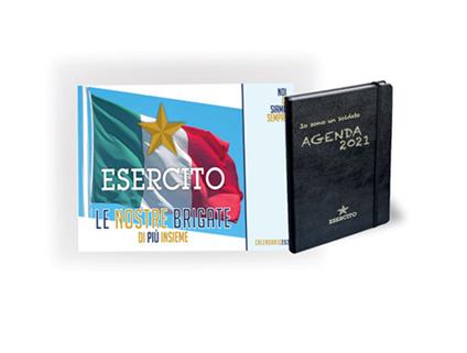 Agenda esercito 2021. Pacchetto metal. Calendario esercito 2021 - copertina
