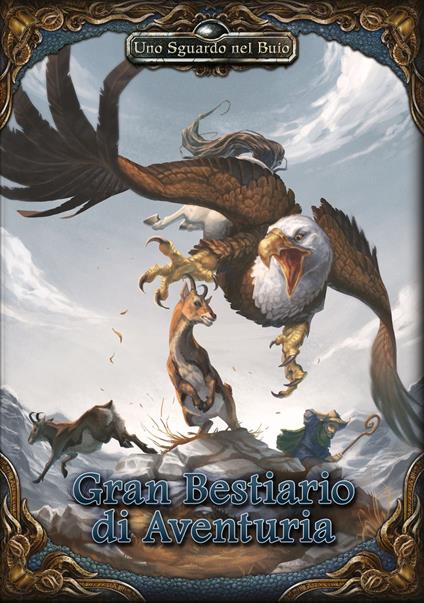 Gran bestiario di Aventuria. Uno sguardo nel buio - copertina