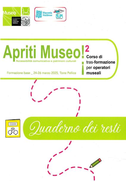 Apriti museo! Quaderno dei resti. Corso di tras-formazione per operatori museali - Laura Castellano,Nicoletta Favout,Sara Favout - copertina
