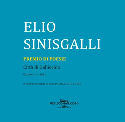 Premio di poesie Elio Sinisgalli - copertina