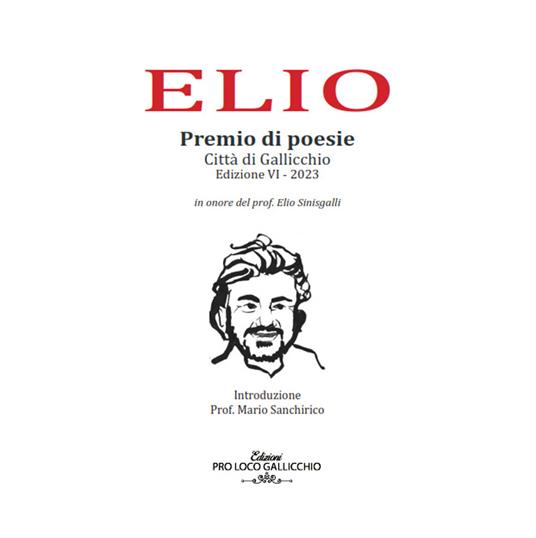 Elio. Premio di poesie - copertina