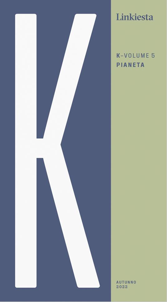 K. Linkiesta. Vol. 5: Pianeta - copertina