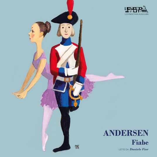 Andersen fiabe. Cinque fiabe di Hans Christian Andersen LP 180 grammi 52 minuti. Audiolibro - Hans Christian Andersen - copertina