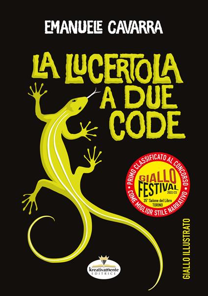 La lucertola a due code - Emanuele Cavarra - copertina