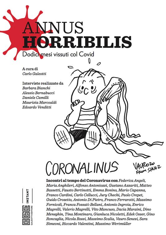 Annus Horribilis. Dodici mesi vissuti col Covid - copertina