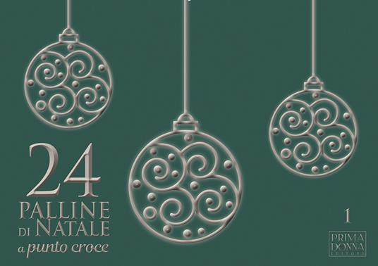 24 palline di Natale a punto croce. Vol. 1 - copertina