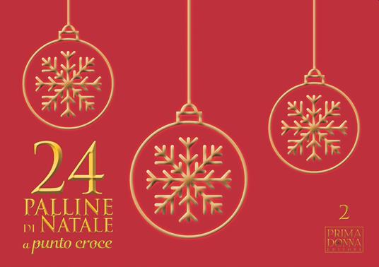 24 palline di Natale a punto croce. Vol. 2 - copertina