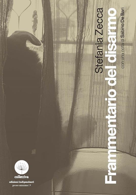 Frammentario del disarmo - Stefania Zecca - copertina