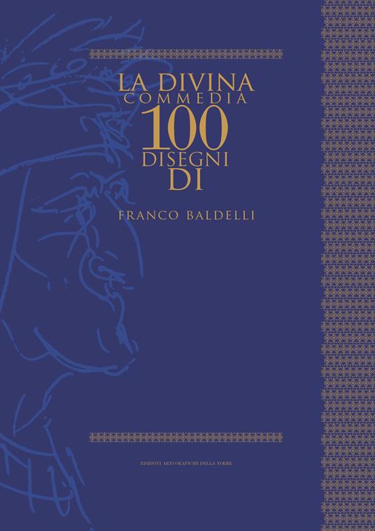 La Divina Commedia. 100 disegni di Franco Baldelli - copertina