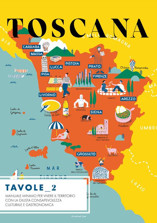 Toscana. Ediz. illustrata. Con Posterzine - copertina