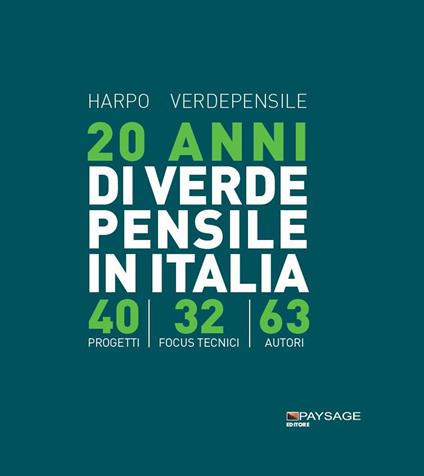20 anni di verde pensile in Italia - copertina