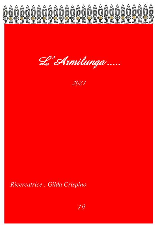 L' Armilunga... Ginestra - Gilda Crispino - copertina