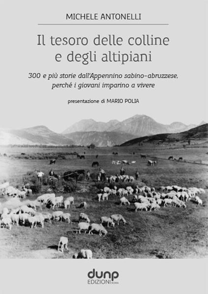 Il tesoro delle colline e degli altipiani. 300 e più storie dall'Appennino sabino-abruzzese, perché i giovani imparino a vivere - Michele Antonelli - copertina