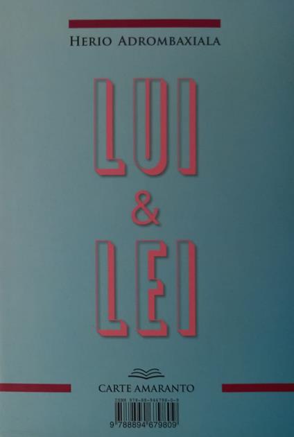 Lui & lei, lei & lui - Herio Adrombaxiala - copertina